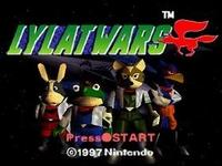 une photo d'Ã©cran de Lylat Wars sur Nintendo 64
